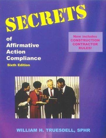 Secrets of affirmative action compliance