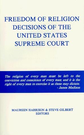 Freedom of religion decisions of the United States Supreme Court