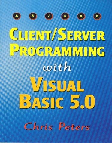 AS/400 client/server programming with Visual Basic 5.0