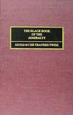 The black book of the Admiralty