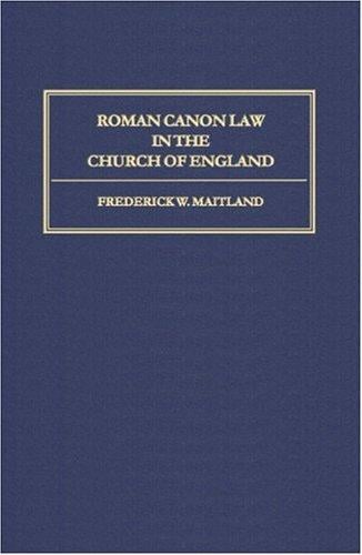 Roman canon law in the Church of England