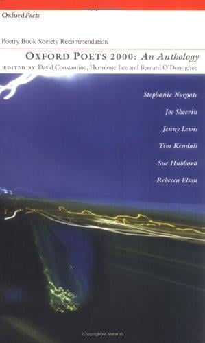 Oxford poets 2000