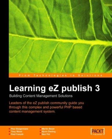 Learning eZ publish 3