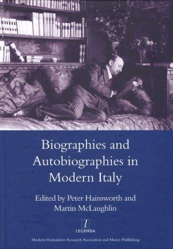 Biographies and autobiographies in modern Italy