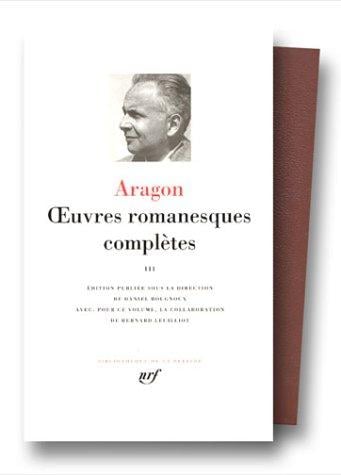 Œuvres romanesques complètes