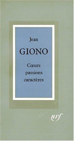 Cœurs, passions, caractères