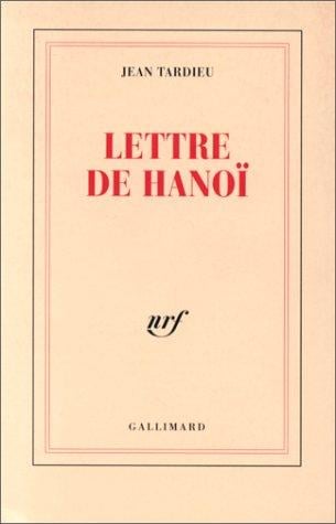 Lettre de Hanoï à Roger Martin Du Gard
