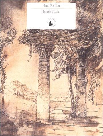 Lettres d'Italie
