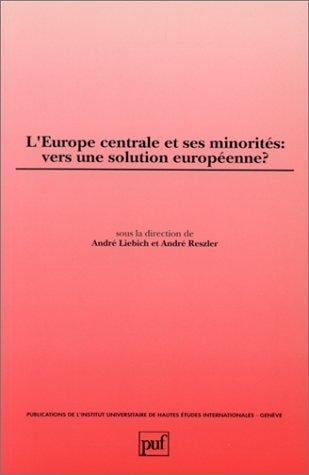 L'Europe centrale et ses minorités