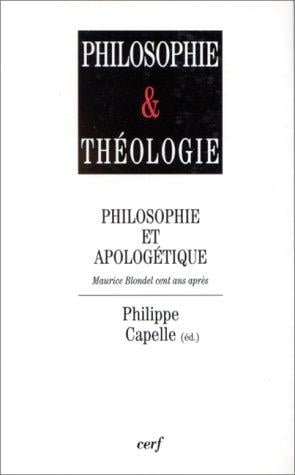 Philosophie et apologétique