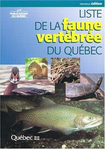 Liste de la faune vertébrée du Québec