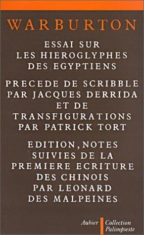 Essai sur les hiéroglyphes des Égyptiens