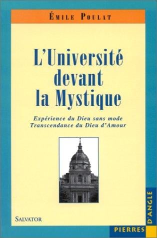 L' université devant la mystique