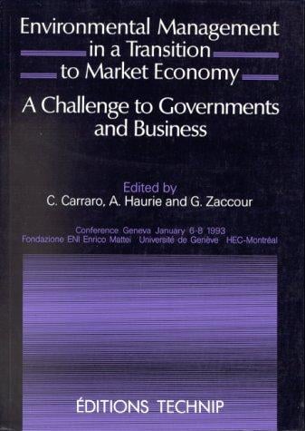 Environmental management in a transition to market economy