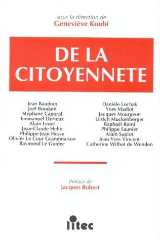 De la citoyenneté