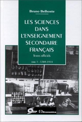 Les sciences dans l'enseignement secondaire français