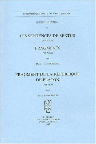 Les sentences de Sextus