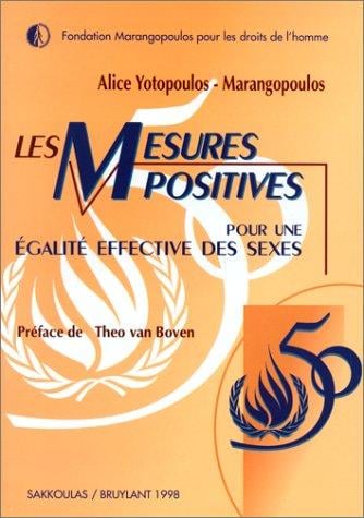 Les mesures positives pour une égalité effective des sexes