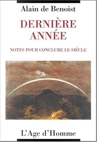 Dernière année