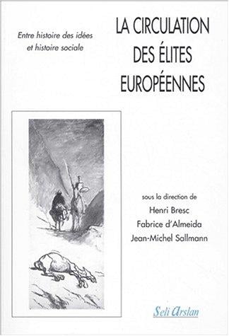 La circulation des élites européennes