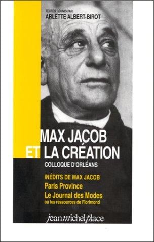 Max Jacob et la création