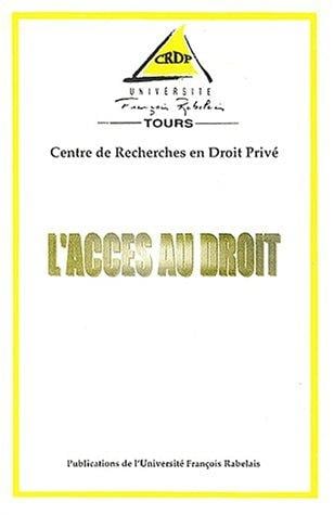 L'accès au droit