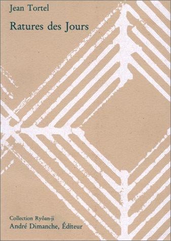 Ratures des jours