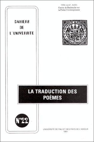 La Traduction des poèmes