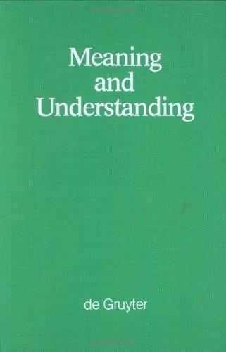 Meaning and understanding