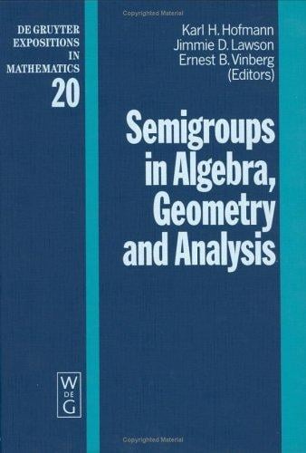 Semigroups in algebra, geometry, and analysis