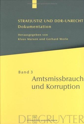 Strafjustiz und DDR-Unrecht