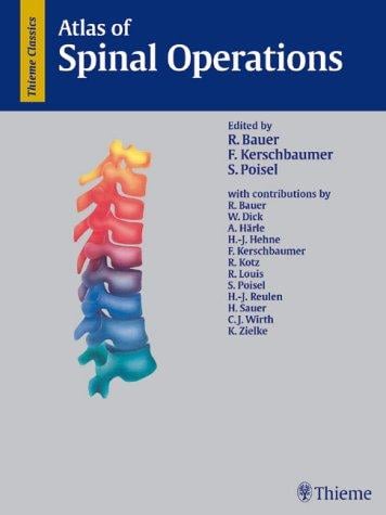 Atlas of spinal operations