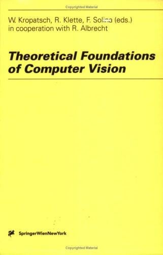 Theoretical foundations of computer vision