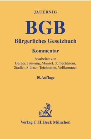 Bürgerliches Gesetzbuch / BGB
