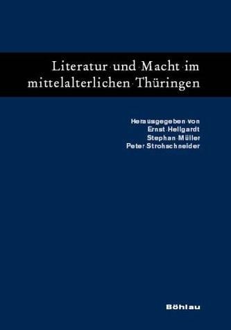 Literatur und Macht im mittelalterlichen Th uringen. Midi avistisches Kolloquium auf Gut Willershausen, 11. bis 13. Oktober 1998