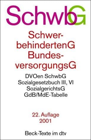 Schwerbehindertengesetz, Bundesversorgungsgesetz