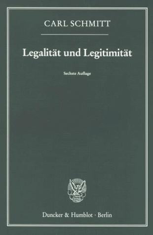 Legalität und Legitimität