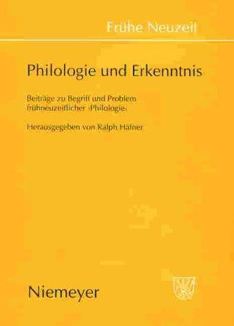 Philologie und Erkenntnis