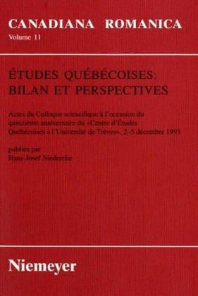 Etudes québécoises
