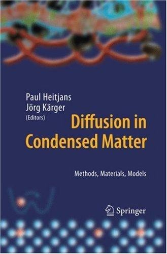 Diffusion in condensed matter