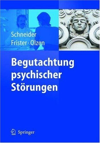 Begutachtung psychischer Störungen