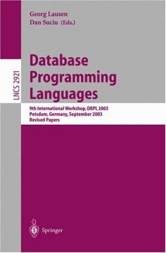Database programming languages