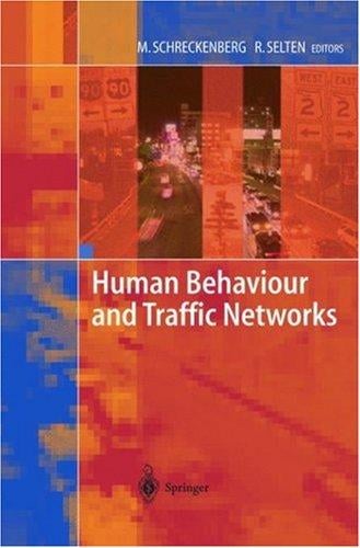 Human behaviour and traffic networks