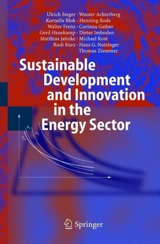 Sustainable development and innovation in the energy sector