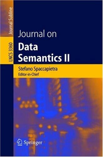 Journal on Data Semantics II