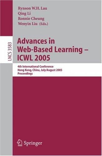 Advances in web-based learning