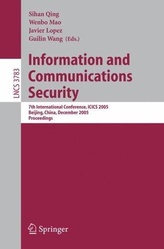 Information and Communications Security (vol. # 3783)