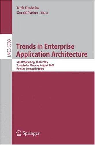Trends in enterprise application architecture