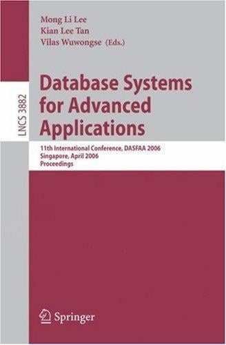 Database Systems for Advanced Applications (vol. # 3882)