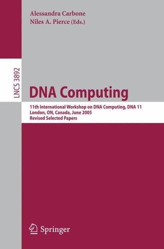 DNA Computing (vol. # 3892)